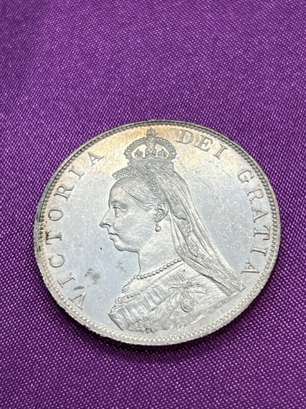 1887 queen Victoria double florin rare