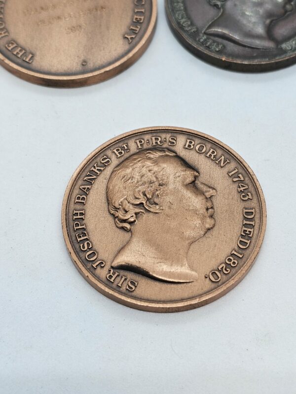 Sir Joseph Banks Horticultural Society Medallions - Image 2