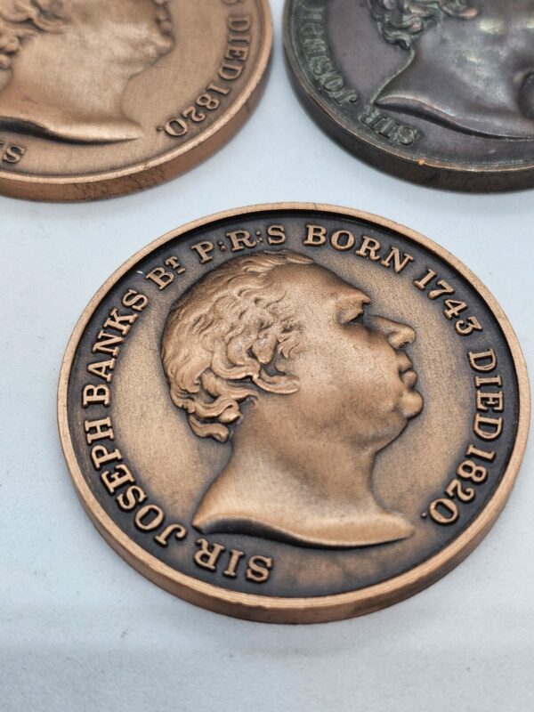 Sir Joseph Banks Horticultural Society Medallions - Image 4