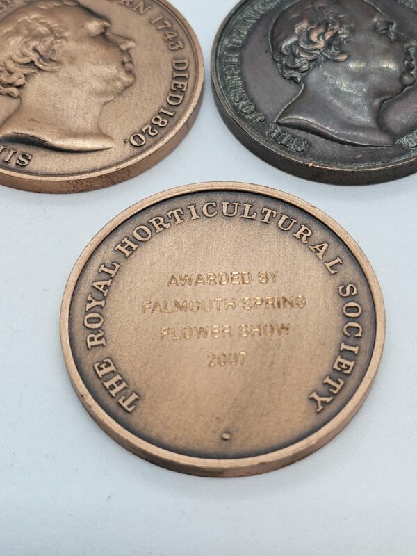 Sir Joseph Banks Horticultural Society Medallions - Image 5