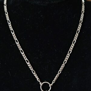 Silver T-bar Necklace