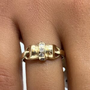 14ct Turkish gold ladies ring