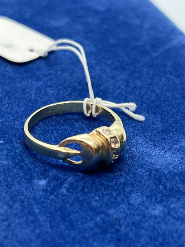 14ct Turkish gold ladies ring - Image 2