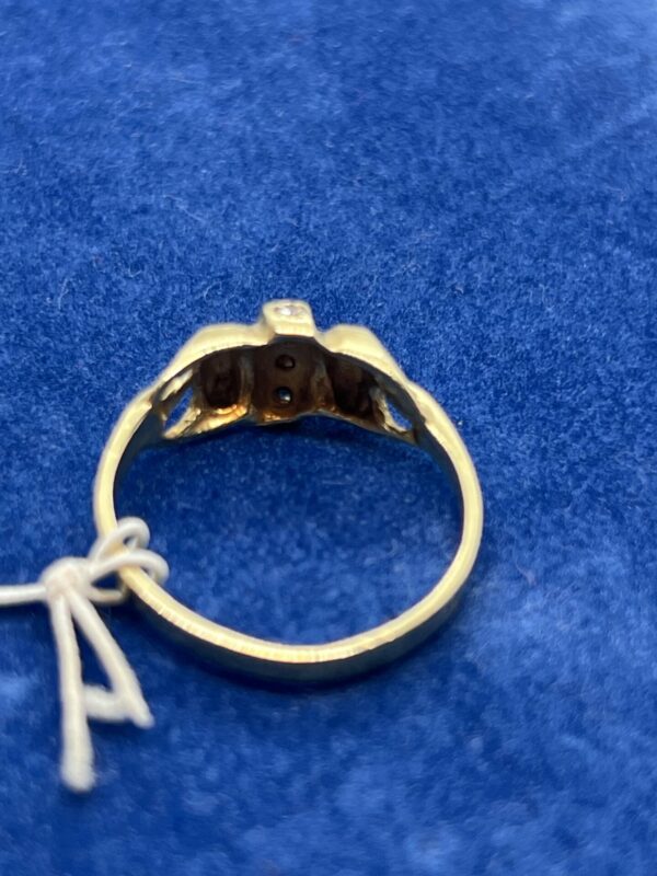 14ct Turkish gold ladies ring - Image 4