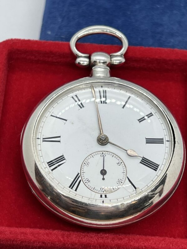 SilverPear cased Scottish pocket watch