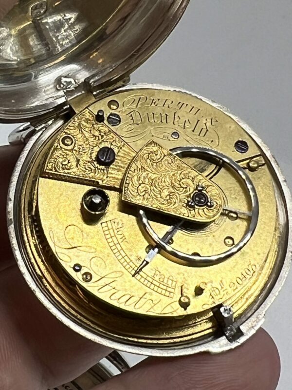 SilverPear cased Scottish pocket watch - Image 3