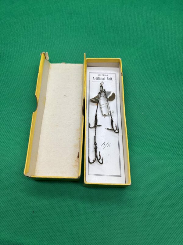 Vintage crocodile dead bait mount