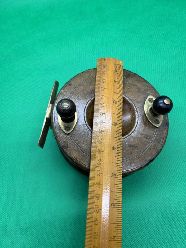 19th century sun star back antique fishing reel - Image 7