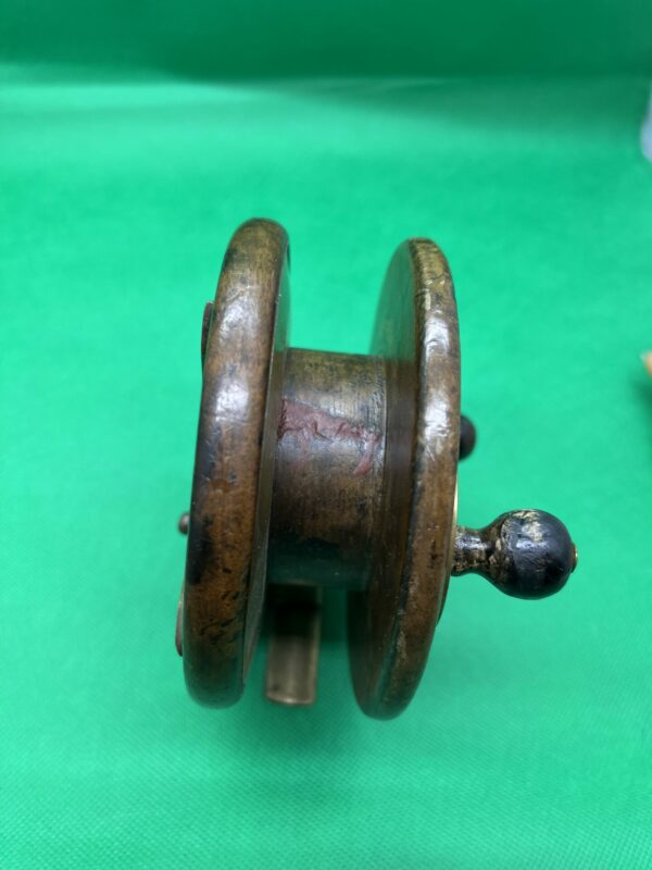 19th century sun star back antique fishing reel - Image 6