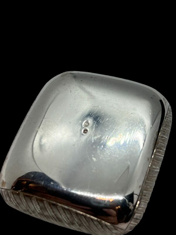 Rare Portuguese solid silver snuff box - Image 4