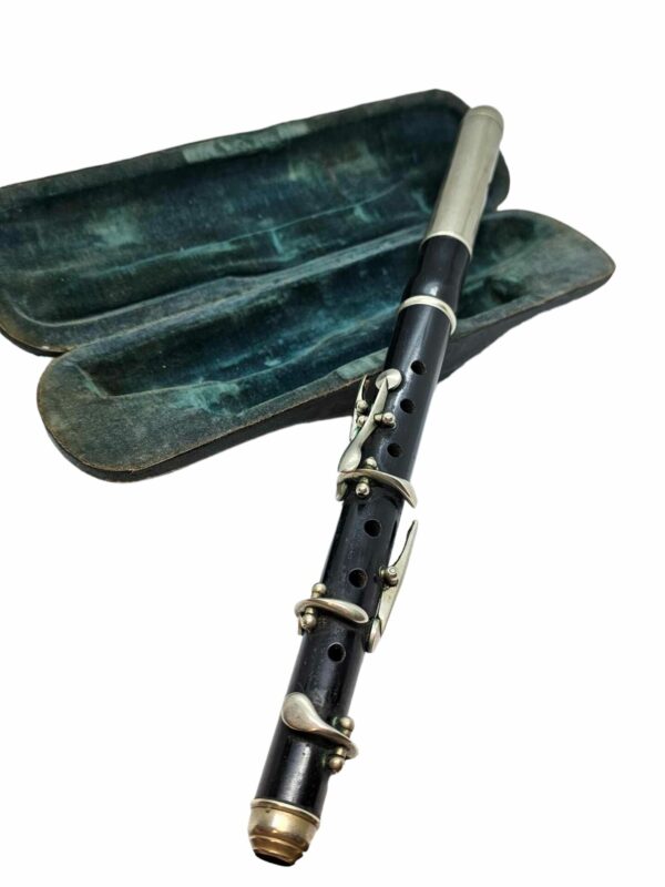Antique piccolo black wood plus original case - Image 5