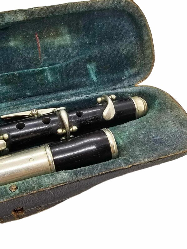 Antique piccolo black wood plus original case - Image 6