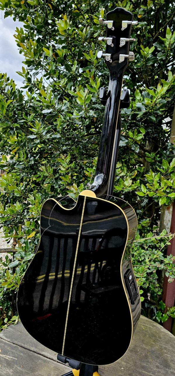 Indie Bullseye Acoustic Electric Guitar - Image 4
