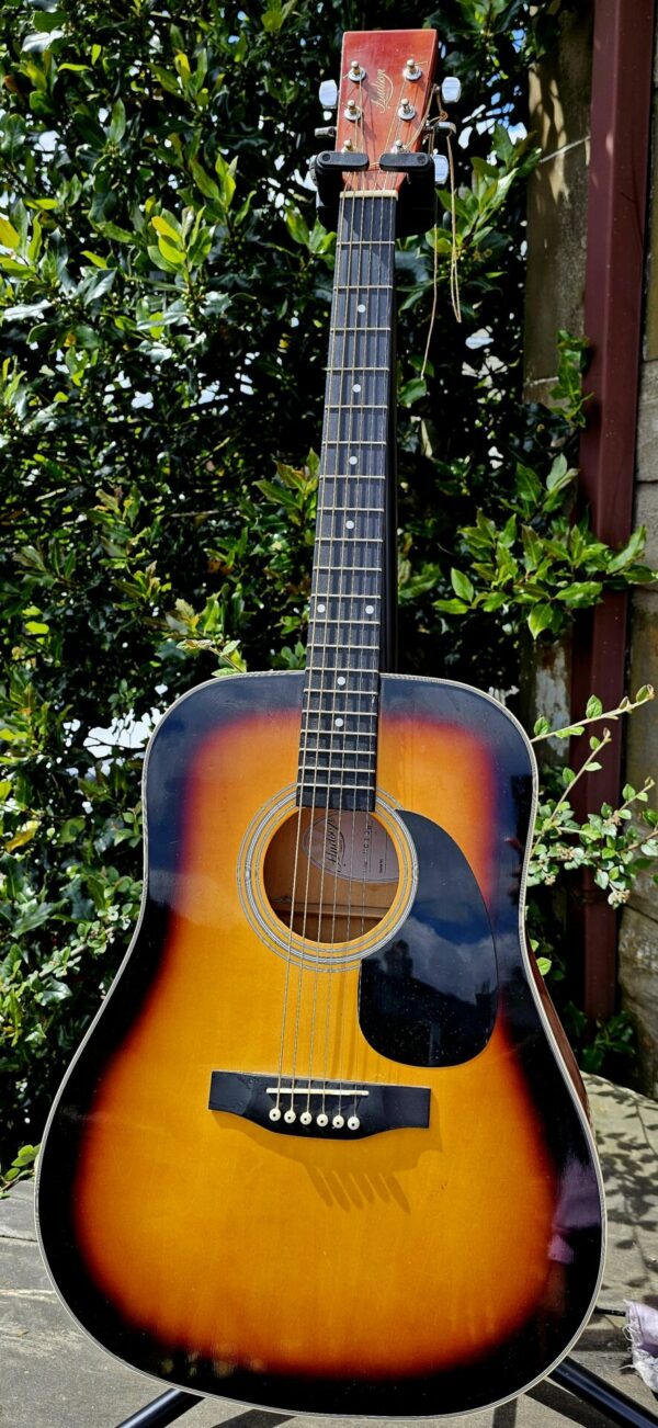 Hudson Sunburst Acoustic Guitar