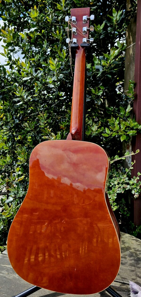 Hudson Sunburst Acoustic Guitar - Image 5