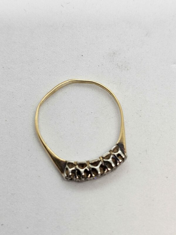 18ct gold Diamond set ladies Ring - Image 2