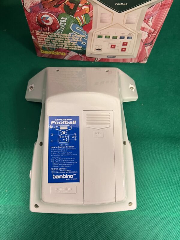 Bambino electronic 1979 super star football game - Image 4