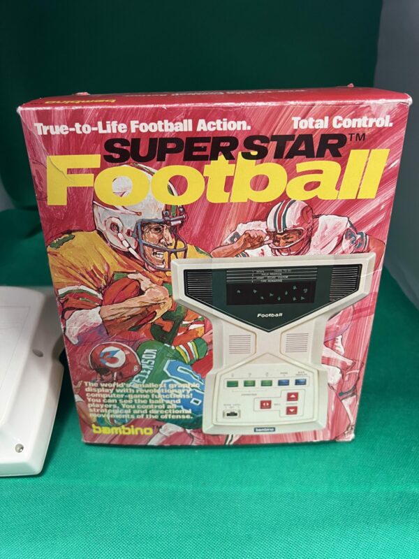 Bambino electronic 1979 super star football game - Image 3