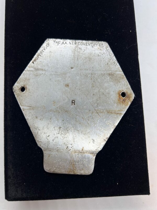 Vintage commercial AA badge emblem - Image 2