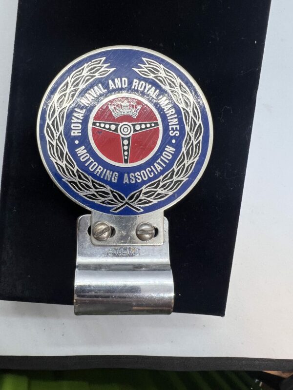 WW2 Royal Marines & Royal Marines Motoring Association Car Plaque