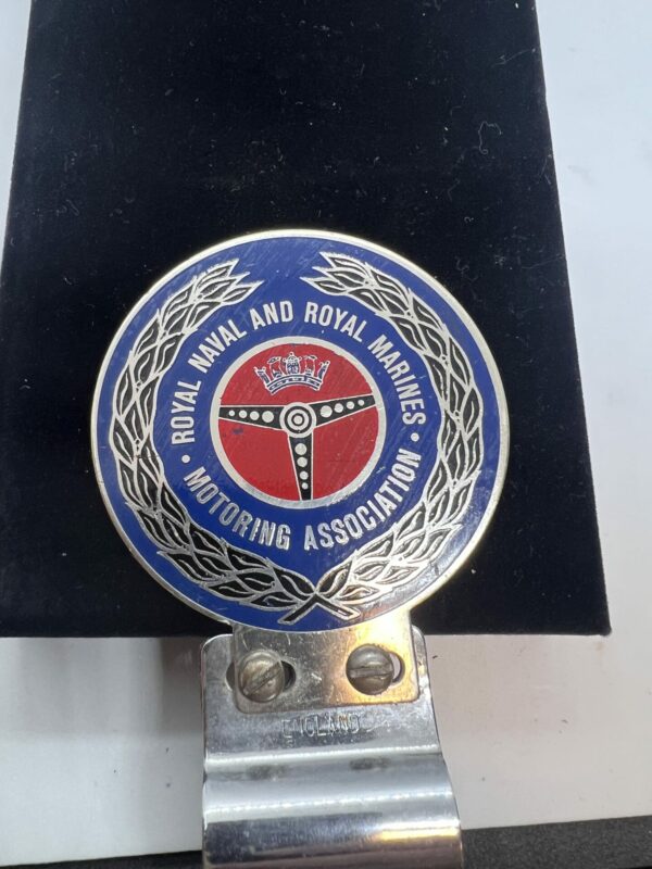 WW2 Royal Marines & Royal Marines Motoring Association Car Plaque - Image 2