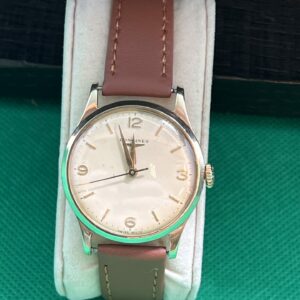 Longines 9ct gold gents dress watch