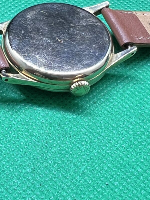 Longines 9ct gold gents dress watch - Image 4