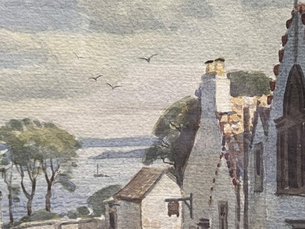 John spence watercolour of cramond village - Image 2
