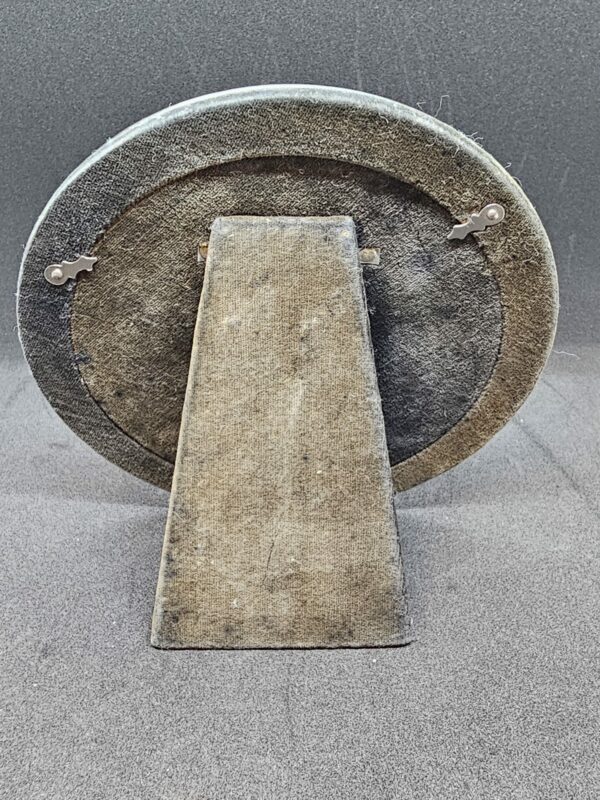 Round Silver Photo Frame 14cm - Image 3
