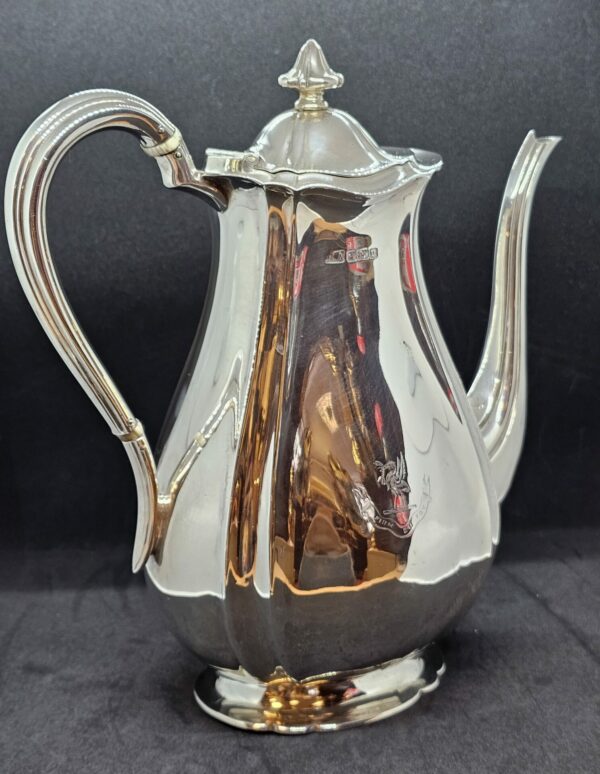 Atkin Bros Sheffield 1906 Silver Coffee Pot