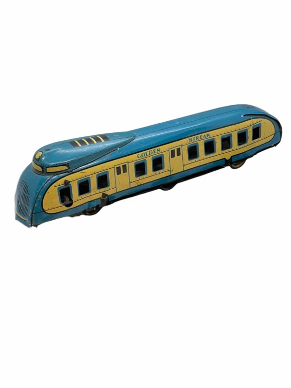 Wells toys London golden streak locomotive clockwork