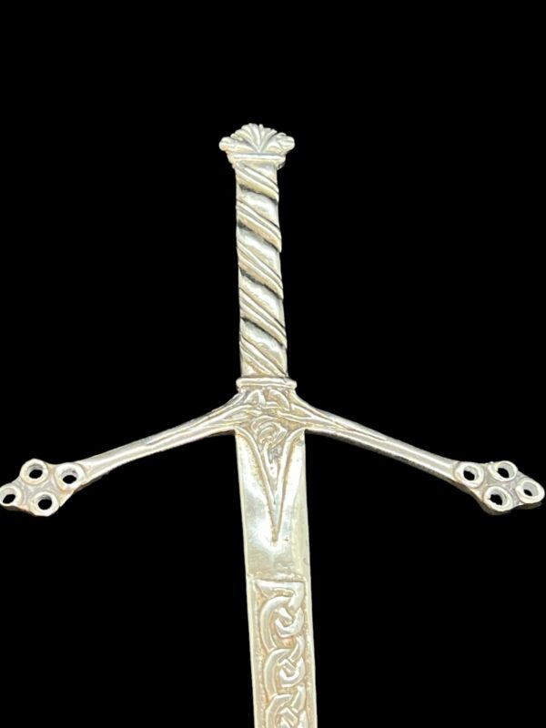 Iona silver by Iain McCormack C.A.I sword letter opener - Image 3