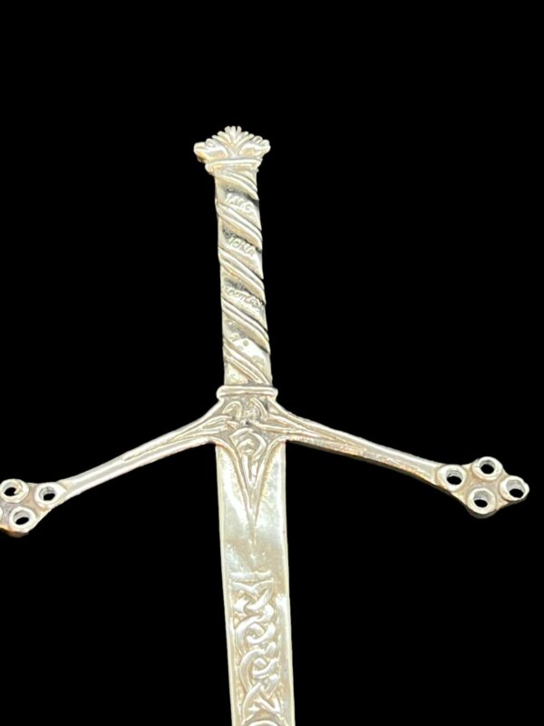 Iona silver by Iain McCormack C.A.I sword letter opener - Image 4