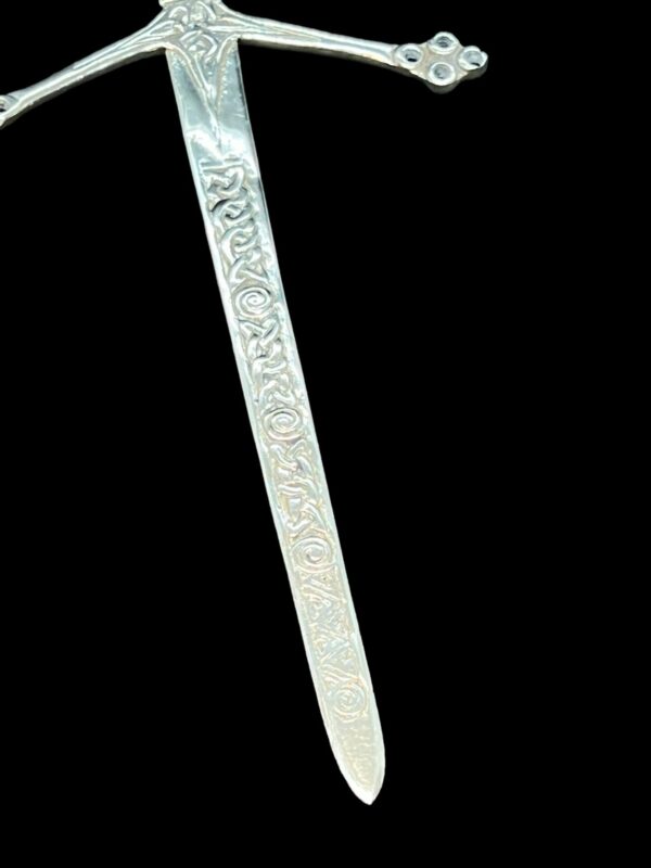 Iona silver by Iain McCormack C.A.I sword letter opener - Image 5