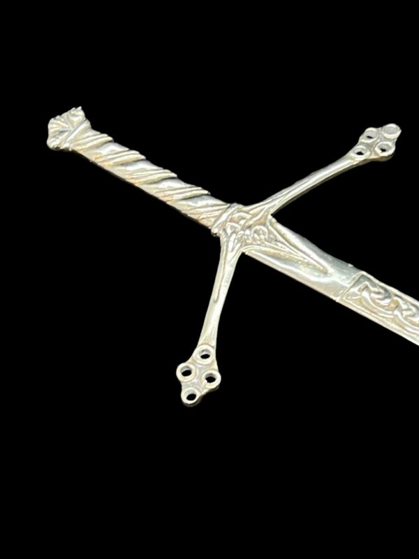 Iona silver by Iain McCormack C.A.I sword letter opener - Image 7