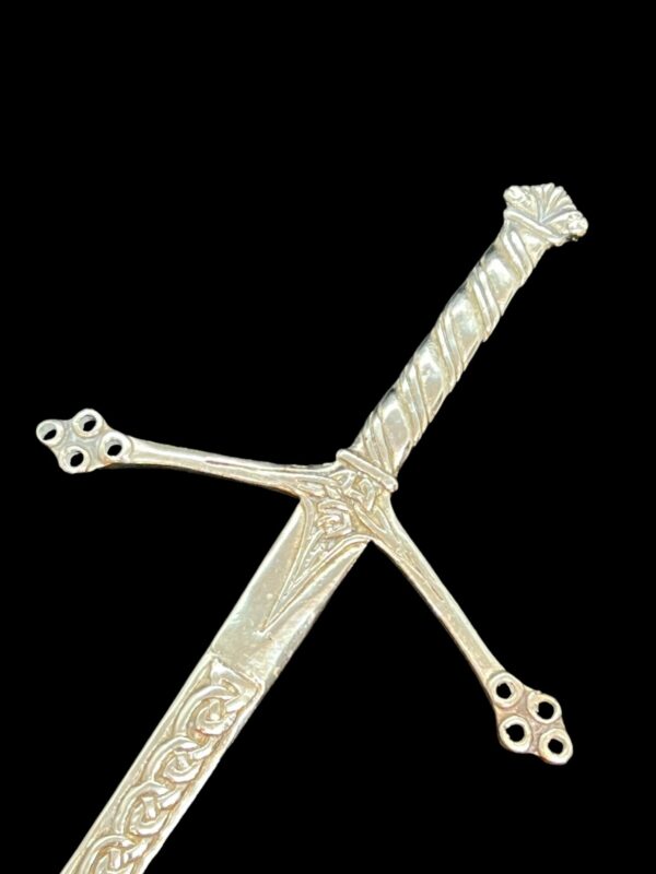 Iona silver by Iain McCormack C.A.I sword letter opener - Image 8