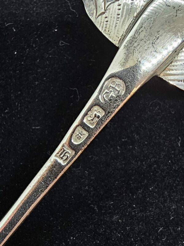 1763 George Baskerville Silver Ladle - Image 2