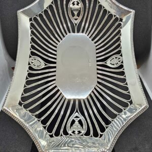 1906 Harrison Bros Silver Pierced Bowl