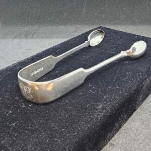 Josiah Williams Silver Tongs 1878