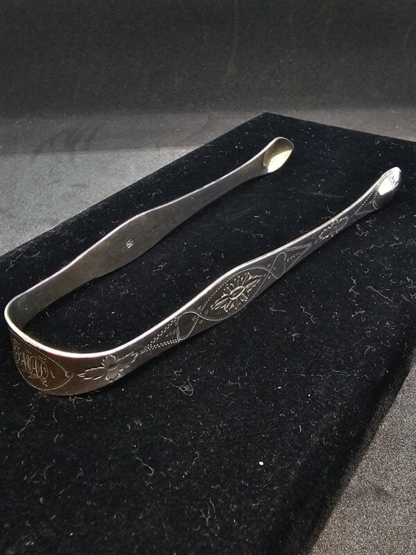 Peter & Anne Bateman Silver Tongs