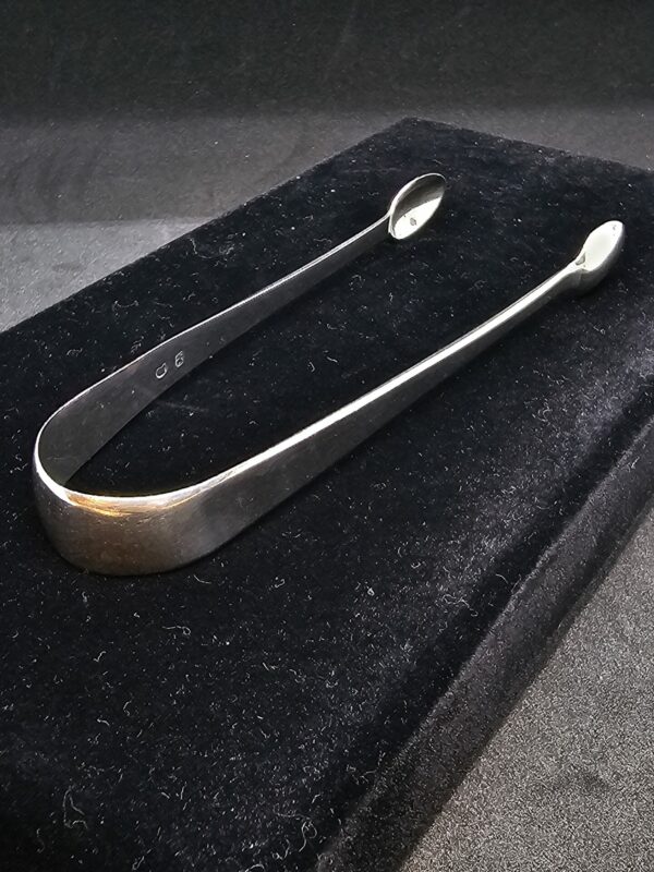 Scottish Provincial Silver Tongs
