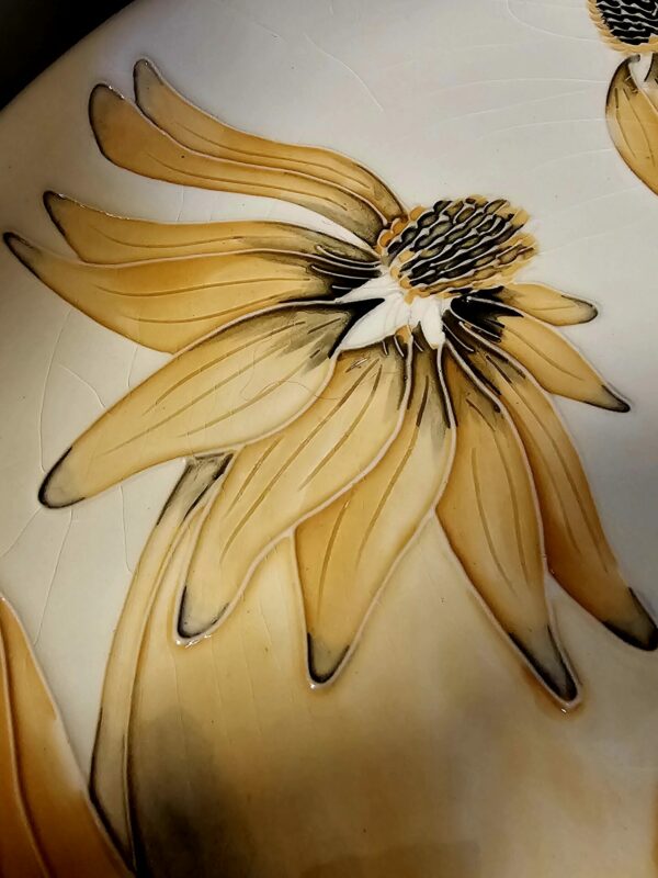 Moorcroft Coneflower Plate - Image 5