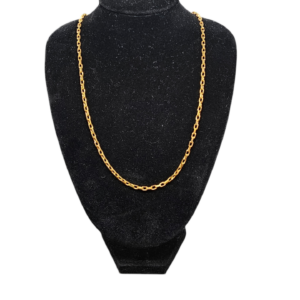 18k Cable Link Necklace