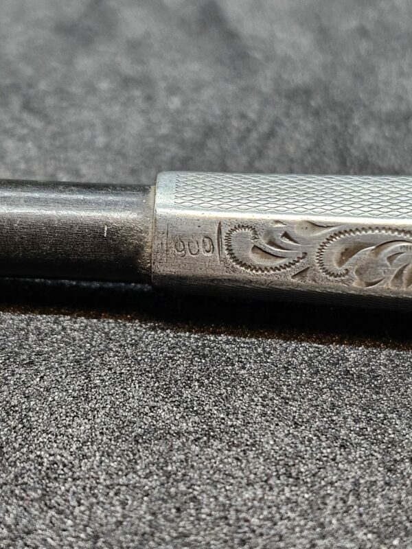 Ebony Silver Cheroot Holder - Image 4