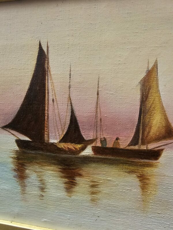 Emanuel Aage Petersen Sunset at Sea - Image 3
