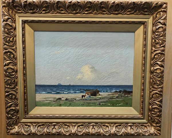 Coastal Scene Painting M.Diver