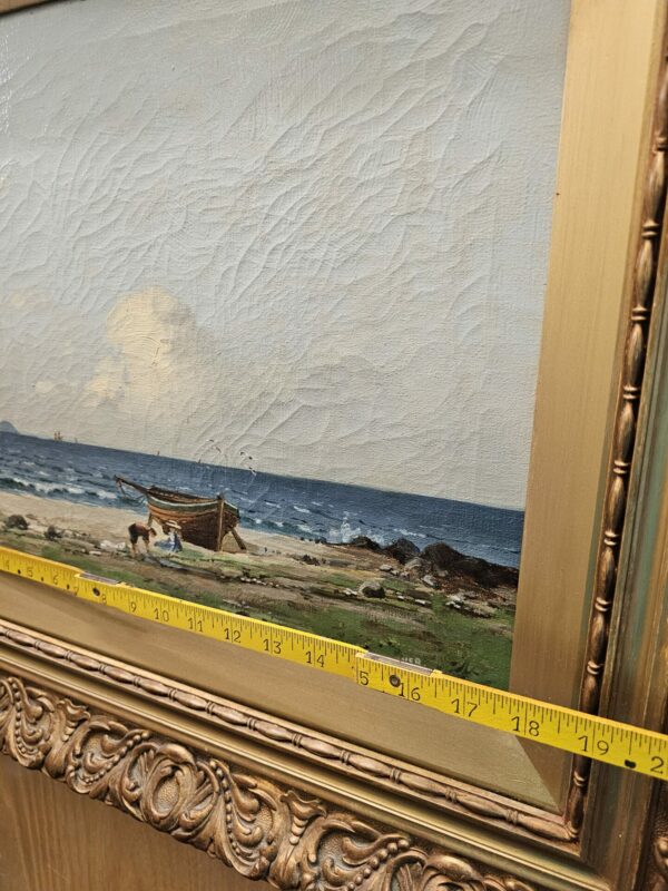 Coastal Scene Painting M.Diver - Image 2