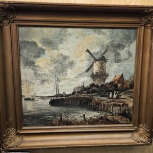 The Windmill of Wijk bij Duurstede - copy by RA Holdaway
