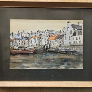 St Monans painting - Ian Boyter