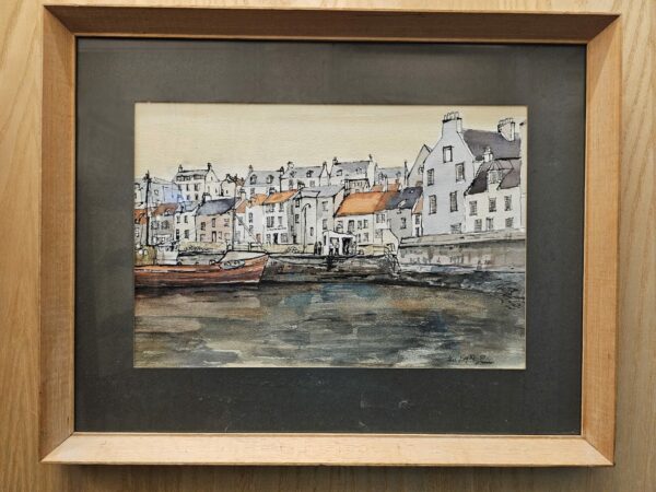 St Monans painting - Ian Boyter